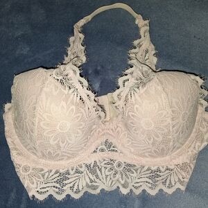 Victoria's Secret PINK M Cream Lace Bra XS